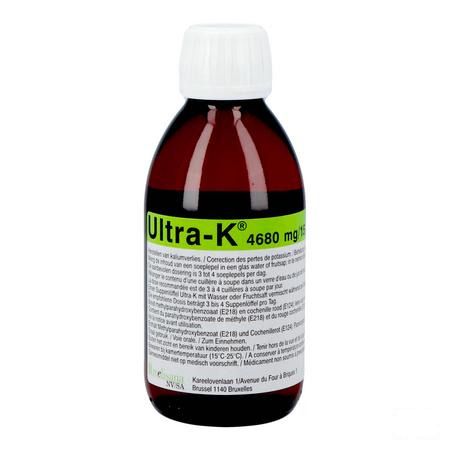 Ultra K Oplossing Potassium 200 ml  -  Melisana