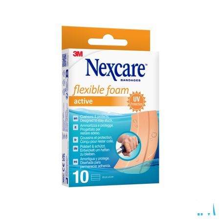 Nexcare 3M Flexible Foam Active Ha Pleist.Strip 10  -  3M