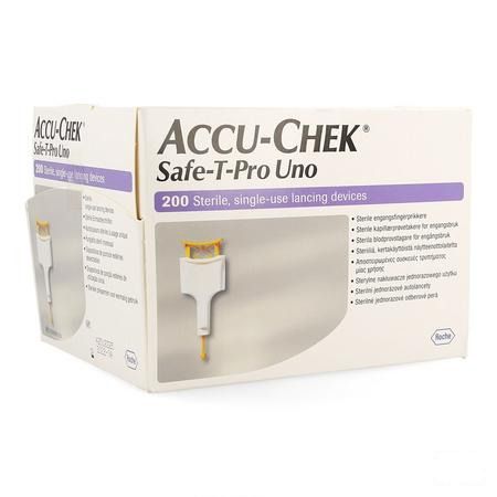 Accu Chek Safe T Pro Plus Uno Steriel Wegwerp 200  -  Roche Diagnostics