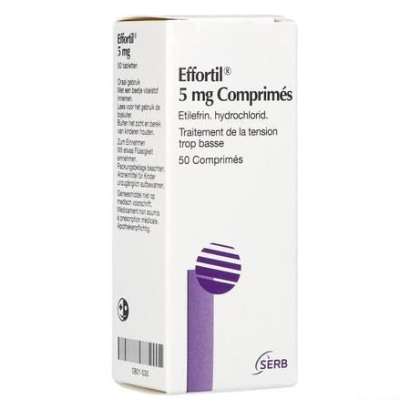 Effortil Tabletten 50 X 5 mg