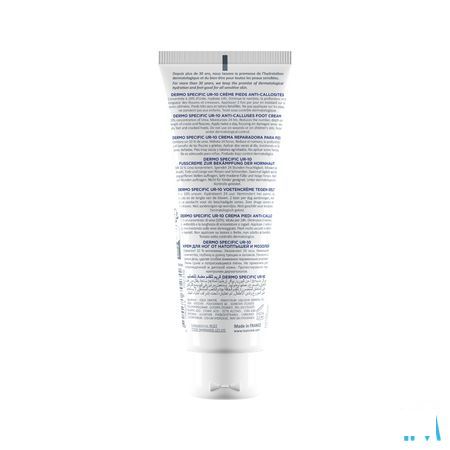 Topicrem Ur10 Voetcreme Anti eelt Tube 75 ml