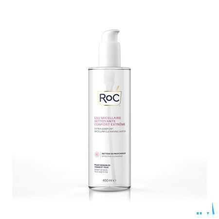 Roc Extra Comfort Micellar Cleans.Water Fl 400 ml