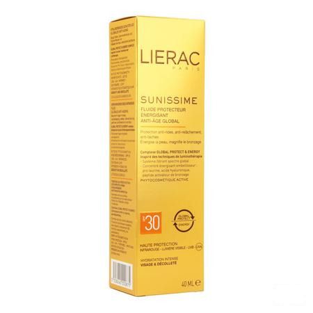 Lierac Sunissime Fluide Gelaat Ip30 Bescherm. 40 ml