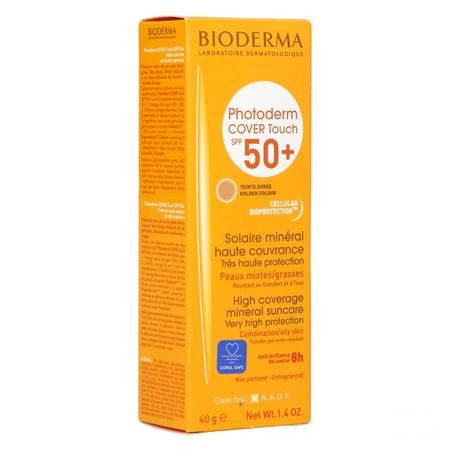 Bioderma Photoderm Cover Touch Goud Ip50+ Tb 40G  -  Naos