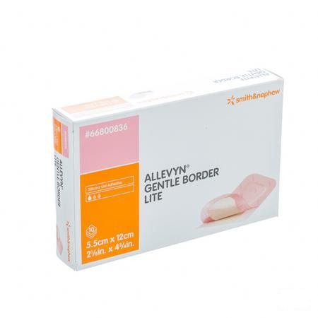 Allevyn Gentle Border Lite 5,5X12,0Cm 10 66800836  -  Smith Nephew