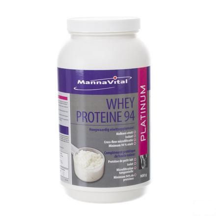 Mannavital Whey Proteine 94 Poeder 900 gr