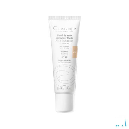 Avene Couvrance Fdt Correct. Fluide 2 Naturel 30 ml  -  Avene