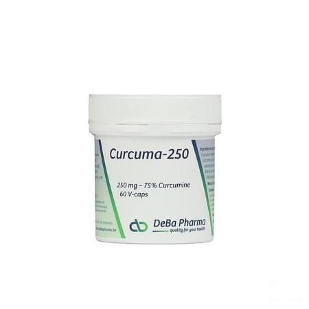 Curcuma-250 Capsule 60  -  Deba Pharma