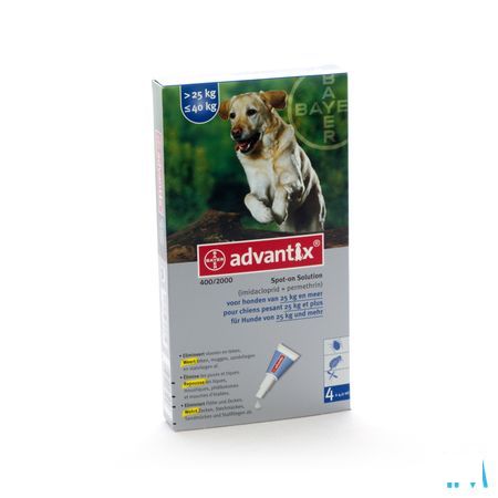 Advantix 400/2000 Honden 25