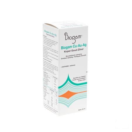 Biogam Cu-au-ag Flacon 60 ml  -  Sterop