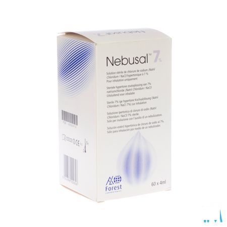 Nebusal 7% Nacl Ampullen 60x4 ml 