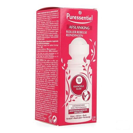 Puressentiel Afslanking Rebelse Rond. Roller 75 ml  -  Puressentiel