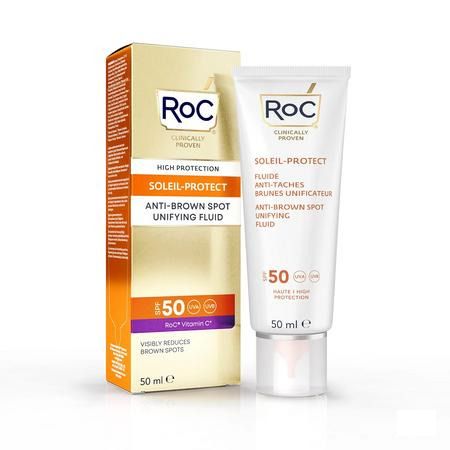 Roc Sol Protect A/Brown Spot Unif.Fl. Ip50 Tb 50 ml