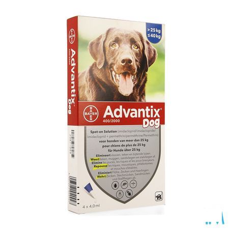 Advantix 400/2000 Honden 25