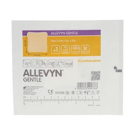 Allevyn Gentle Kp Foam 5Cm X 5Cm 10 66802128  -  Smith Nephew