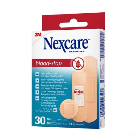 Nexcare 3m Bloodstop Assorted 30 N1730as  -  3M