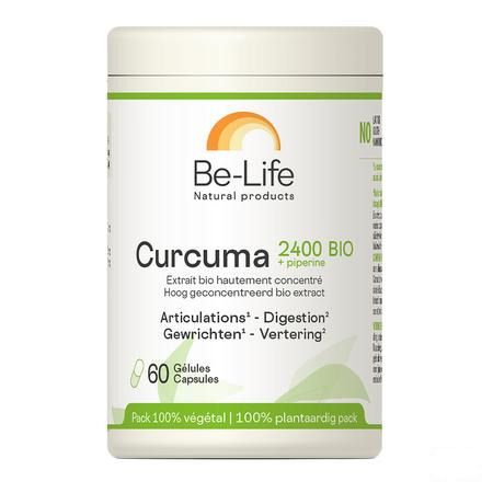 Curcuma 2400 + Piperine Bio Be Life Gel 60  -  Bio Life