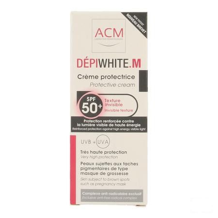 Depiwhite M Ecran Zon Creme Pompfl 50 ml