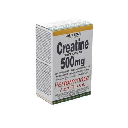 Altisa Creatine 500 mg V-Capsule 60  -  Dieximport