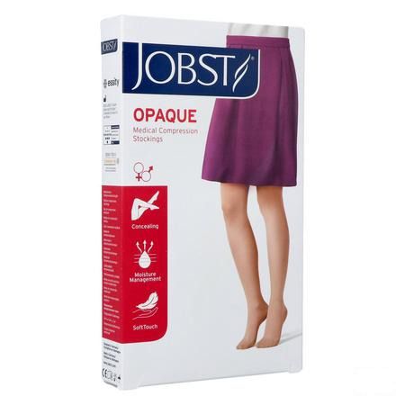 Jobst Opaque 1 Ad Reg Sft Black Iv Pair