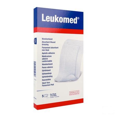 Leukomed Verband Steriel 8,0cmx15cm 5 7238009