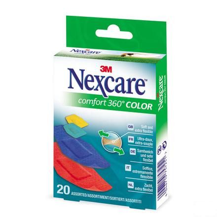 Nexcare 3m Comfort Strip 360 Brights 20  -  3M