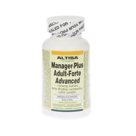 Altisa Adult Forte Manager + Advanced Tabletten 60  -  Dieximport