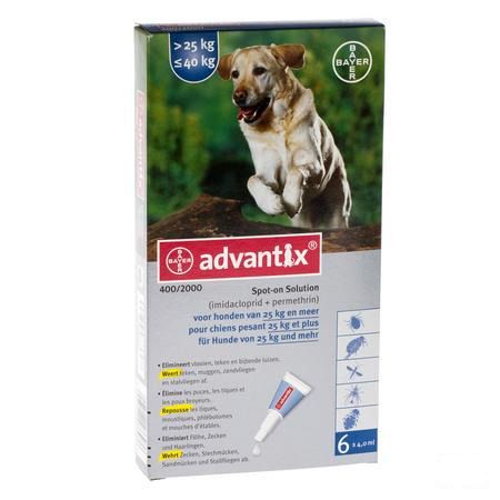 Advantix 400/2000 Honden 25