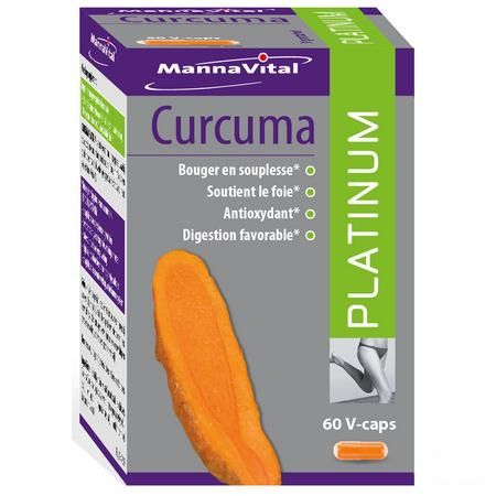 Mannavital Curcuma Platinum V-Capsule 60