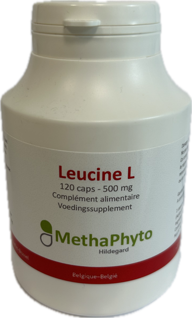 Leucine L 500 mg 120 Capsule Hildegard  -  Methaphyto