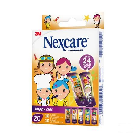 Nexcare 3m Happy Kids Beroepen Pleister 20 N0920pr  -  3M