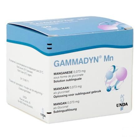 Gammadyn Ampullen 30 X 2 ml Mn  -  Unda - Boiron