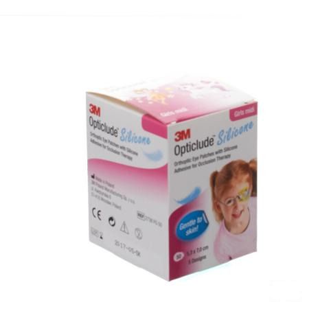 Opticlude 3m Silicone Eye Patch Girl Midi 50  -  3M