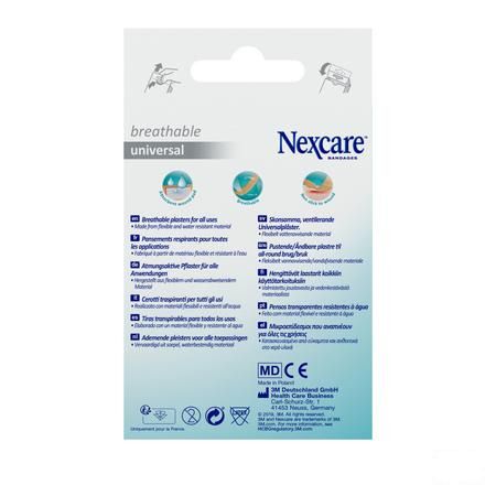 Nexcare 3M Breath.Univ.25X72Mm Strips 20 N0320Ns-1  -  3M