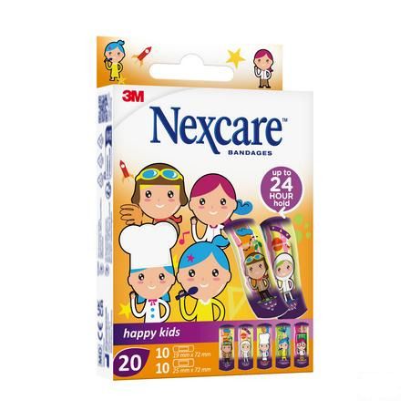 Nexcare 3m Happy Kids Beroepen Pleister 20 N0920pr  -  3M