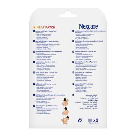 Nexcare 3m Heat Patch 13cmx9,5cm 2 N2002p  -  3M