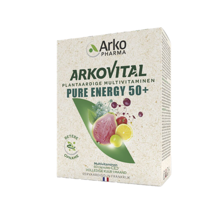 Arkovital Pure Energy 50 + Capsule 60  -  Arkopharma