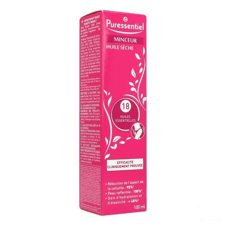 Puressentiel Afslanking Droge Olie 18 Ess Ol.100 ml  -  Puressentiel