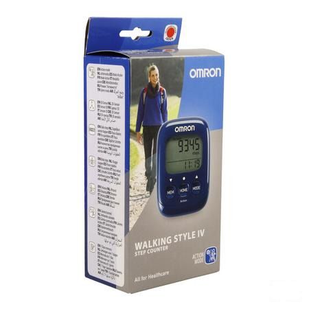 Omron Walking Style Iv Stappenteller Blauw