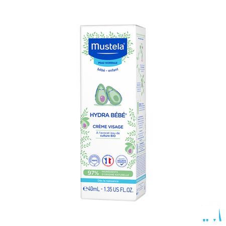 Mustela Baby Hydra Gelaatscreme Tube 40 ml