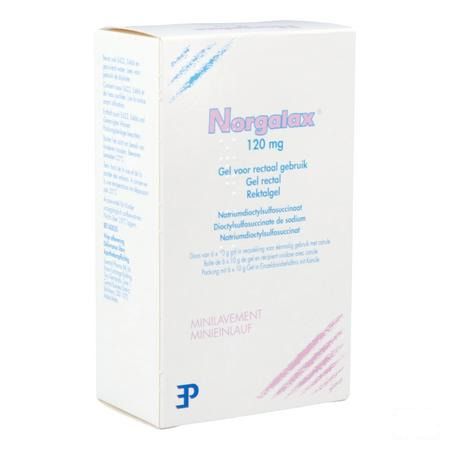 Norgalax Boite/doos 6 X 10 Gr 