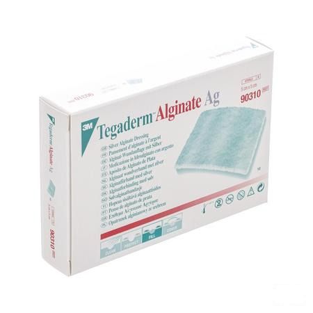 Tegaderm Alginate Ag 5cmx 5cm 10 90310  -  3M