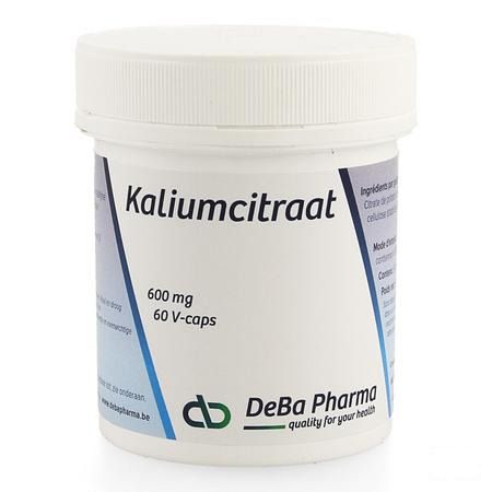 Kaliumcitraat 600 mg V-Capsule 60  -  Deba Pharma