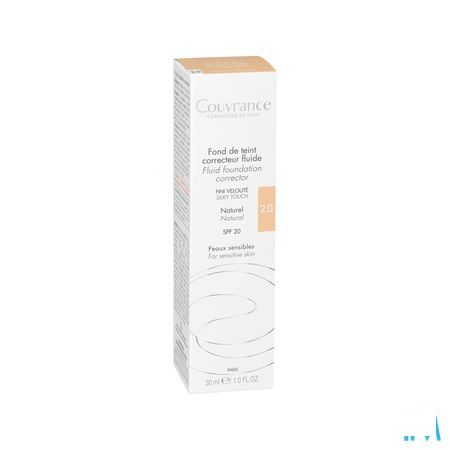 Avene Couvrance Fdt Correct. Fluide 2 Naturel 30 ml  -  Avene