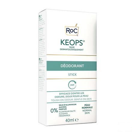 Roc Keops Deo Stick 40 ml  -  Care Cosmetics