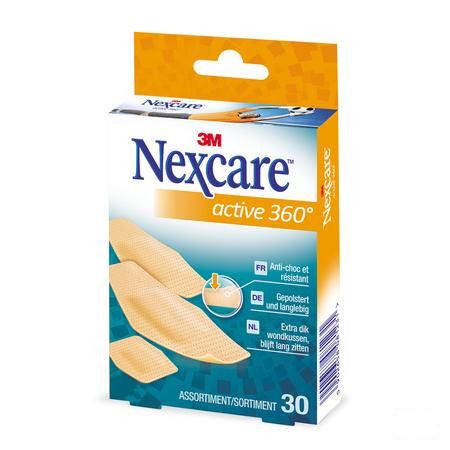 Nexcare 3m Active 360 Assortiment Strips 30  -  3M