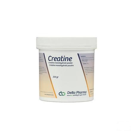 Creatine Monohydraat Poeder Oplosbaar 250 gr  -  Deba Pharma