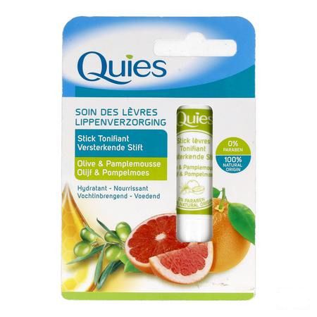 Quies Lippenstift Versterk. Olijf & pompelmoes  -  Quies