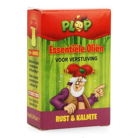 Studio 100 Essentiele Olie Rust Kalmte Plop 10 ml  -  Eureka Pharma