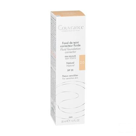 Avene Couvrance Fdt Correct. Fluide 2 Naturel 30 ml  -  Avene